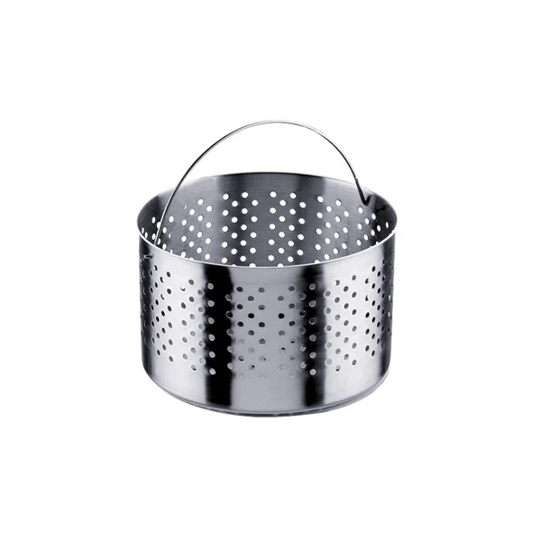 CESTA PERFORADA - COLADOR 21X13CM + SOPORTE
