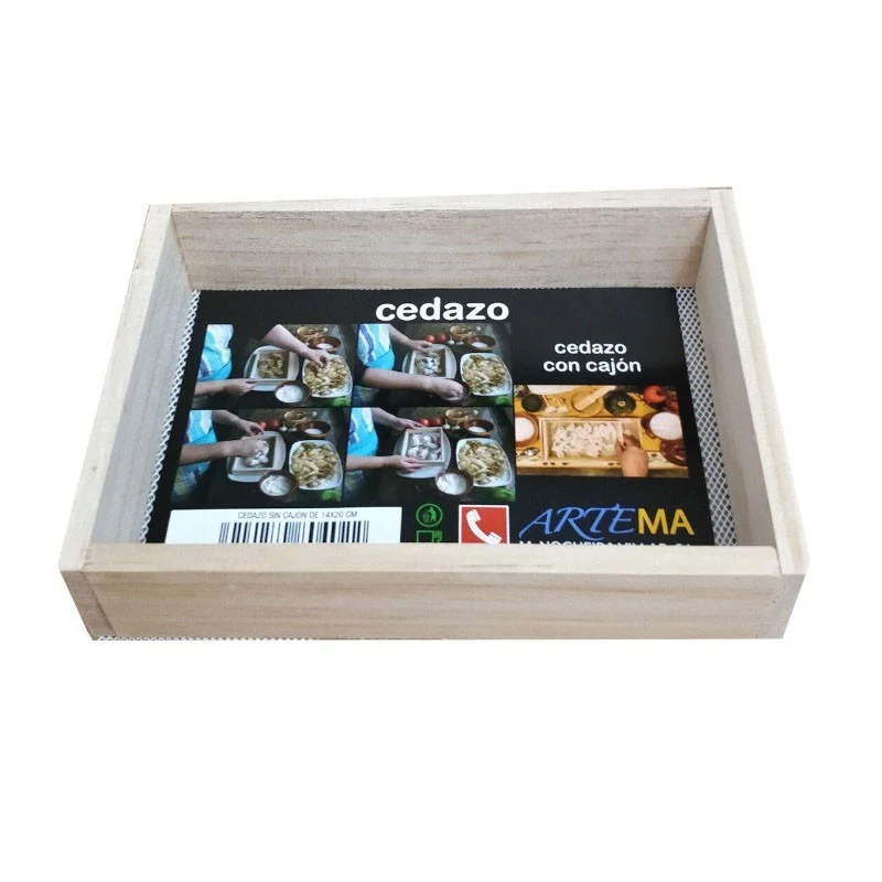CEDAZO DE MADERA 16X25CM