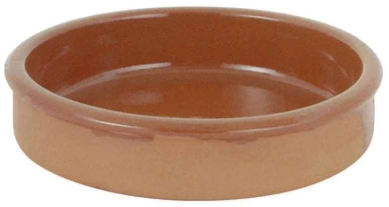CAZUELA BAJA DE BARRO 13CM
