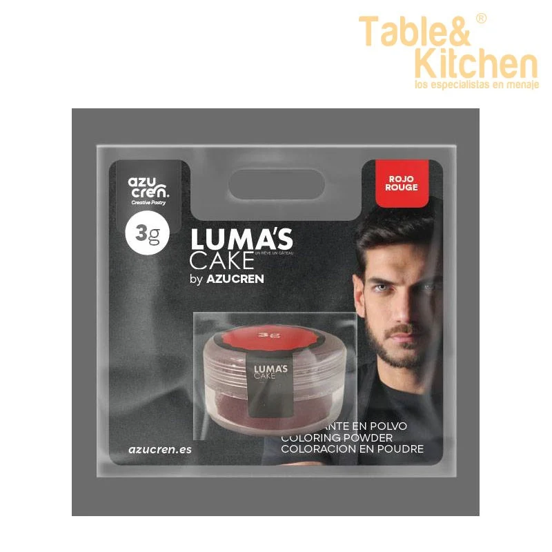 COLORANTE EN POLVO ROJO LUMA`S CAKE