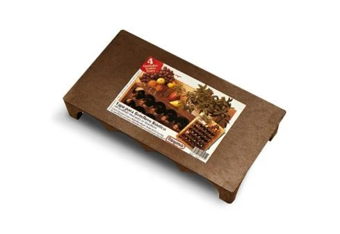 TAPA PARA BOTELLERO RUSTICO NOGAL