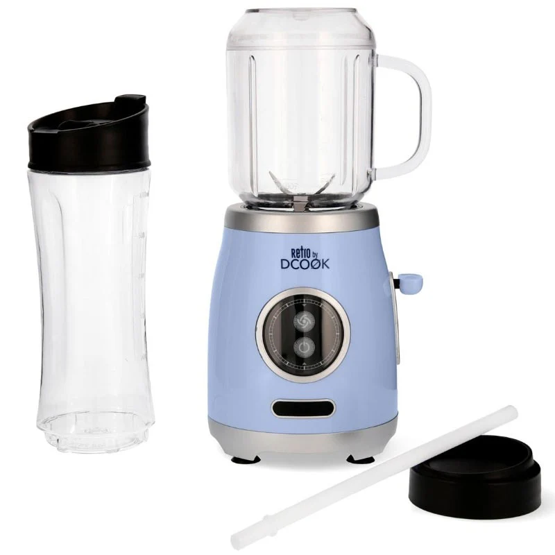 BATIDORA DUO AZUL RETRO DCOOK