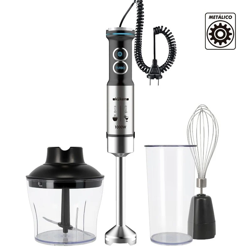 BATIDORA DE BRAZO 1000W C/ACCESORIOS KUKEN