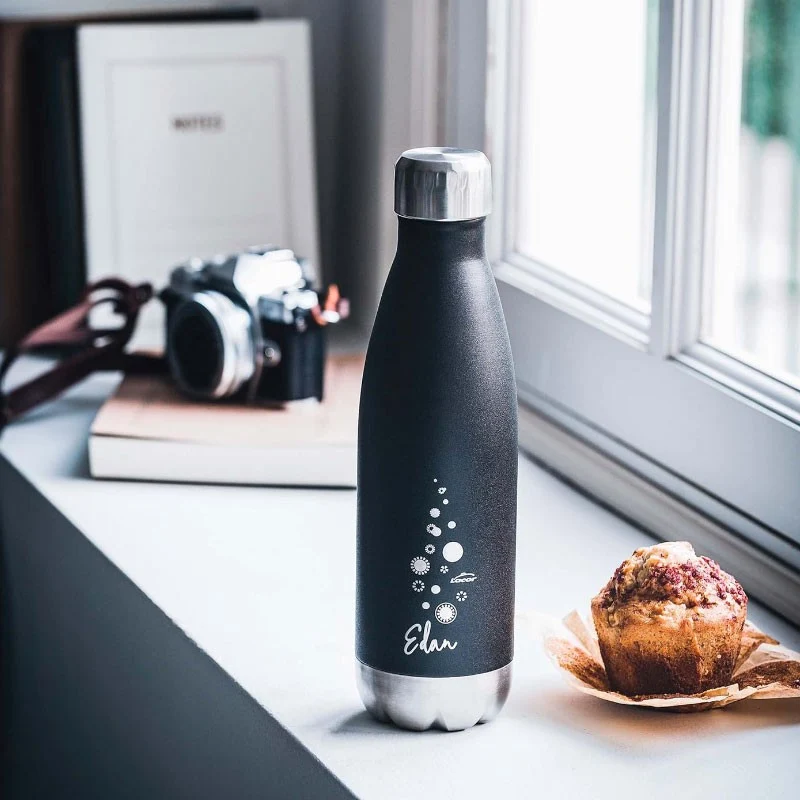 BOTELLA INOX BLACK EDAN 750ML