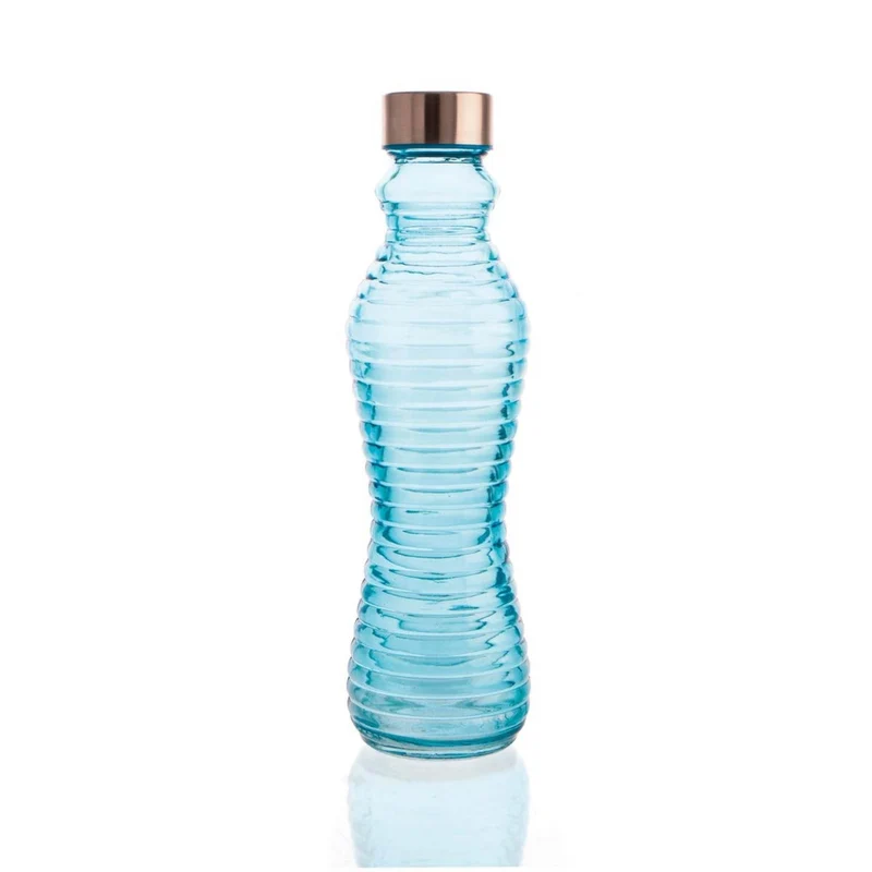 BOTELLA 50CL AZUL TURQUESA LINE QD