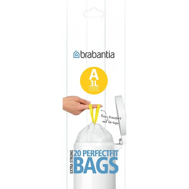 BOLSAS DE BASURA 3L BRABANTIA
