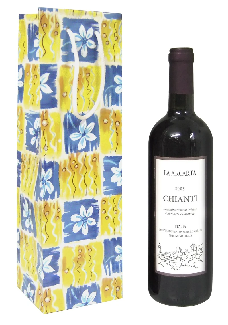 BOLSA REGALO PARA BOTELLAS