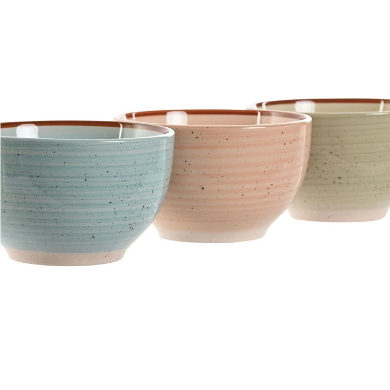 BOL LOZA 14X14X8CM 700ML COLORES SURTIDOS