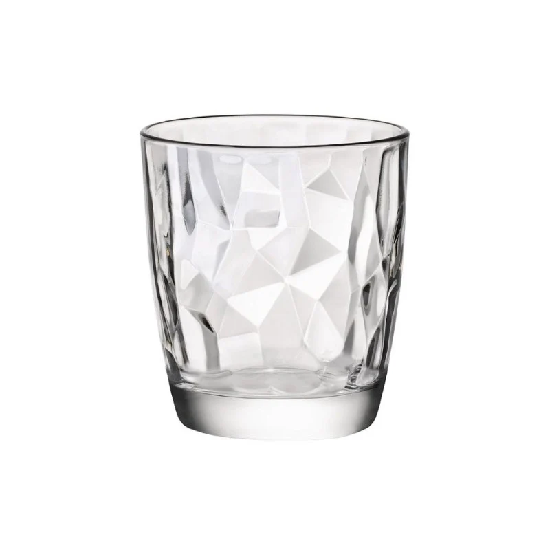 CAJA 6 VASOS TRANSPARENTES DIAMOND 39CL FB