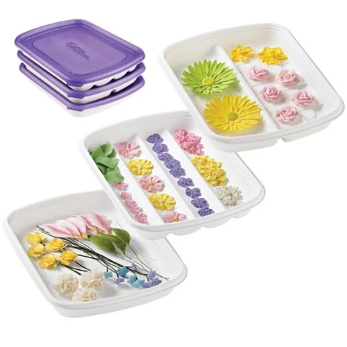 BANDEJAS FORMADOR DE FLORES Y ALMACENAMIENTO WILTON