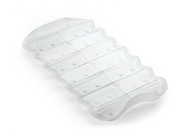 BANDEJA ESTUCHE MEDIANO SILICONA BLANCA
