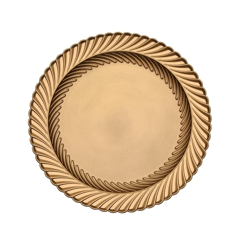 BAJOPLATO DORADO 33CM