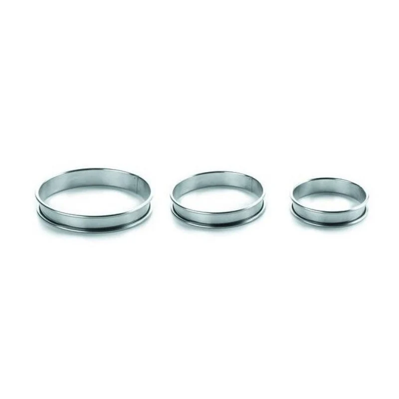 ARO TARTA BORDE VUELTO INOX 20X2,2CMS