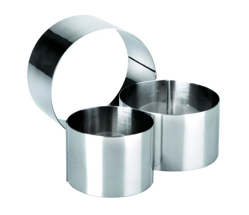 ARO EMPLATAR ACERO INOX 12x6 CM