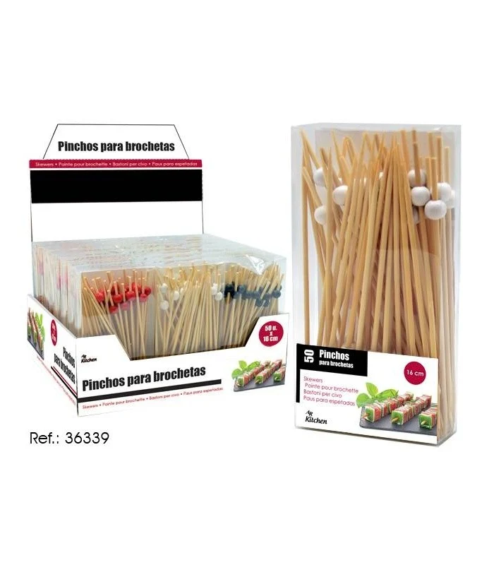50 BROCHETAS APERITIVO
