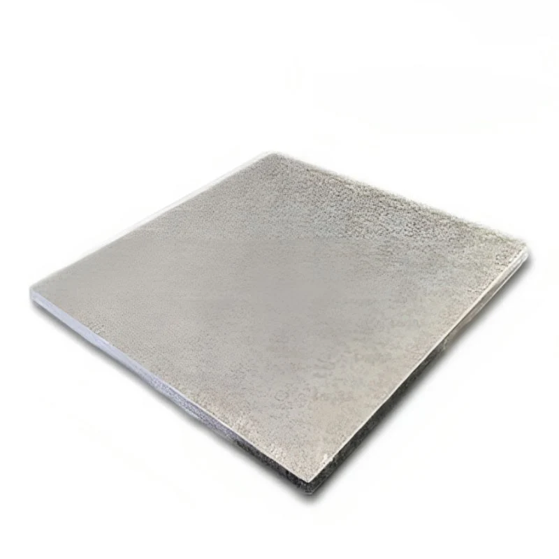 BASE CUADRADA PLATA 25X1,2 CM