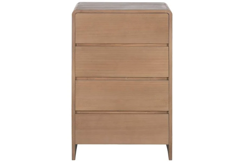 CHIFONIER PAULOWNIA OLMO 60X40X94 4 CAJONES