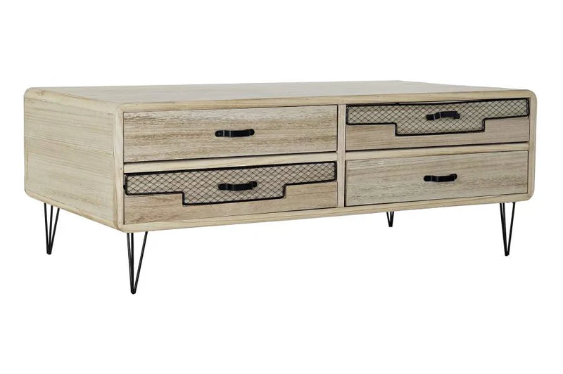 MUEBLE TV PAULOWNIA METAL 115X61X43 NATURAL