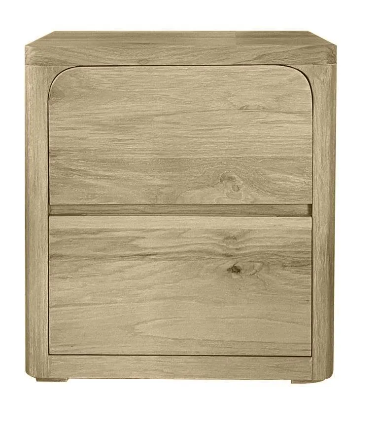 MESITA DE NOCHE MADERA DE PINO 55X40X62