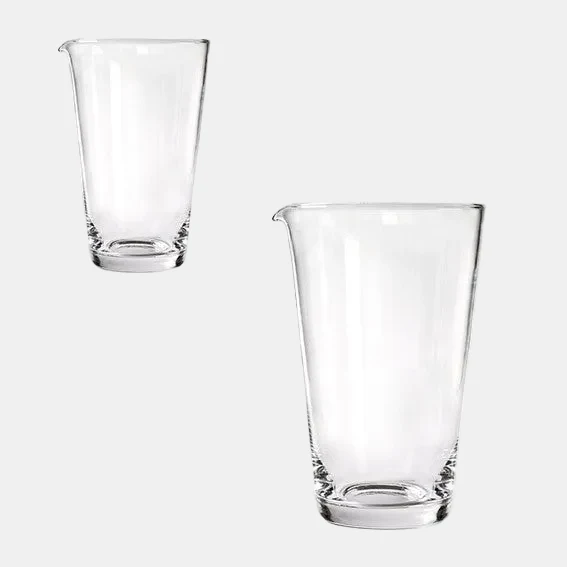 Vaso mezclador vertedor de cristal. ø11,5 x 19 cm. 1 L - 1 Ud.