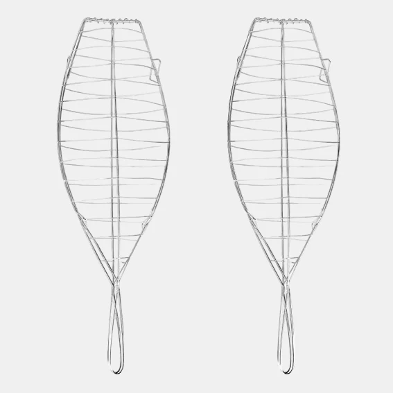 Besuguera inox. 42 x 19 cm - 2 Uds.