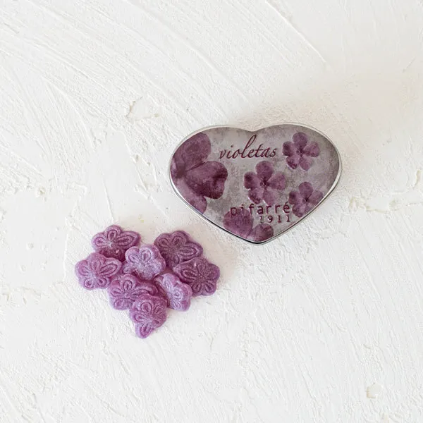 Corazón de Violetas