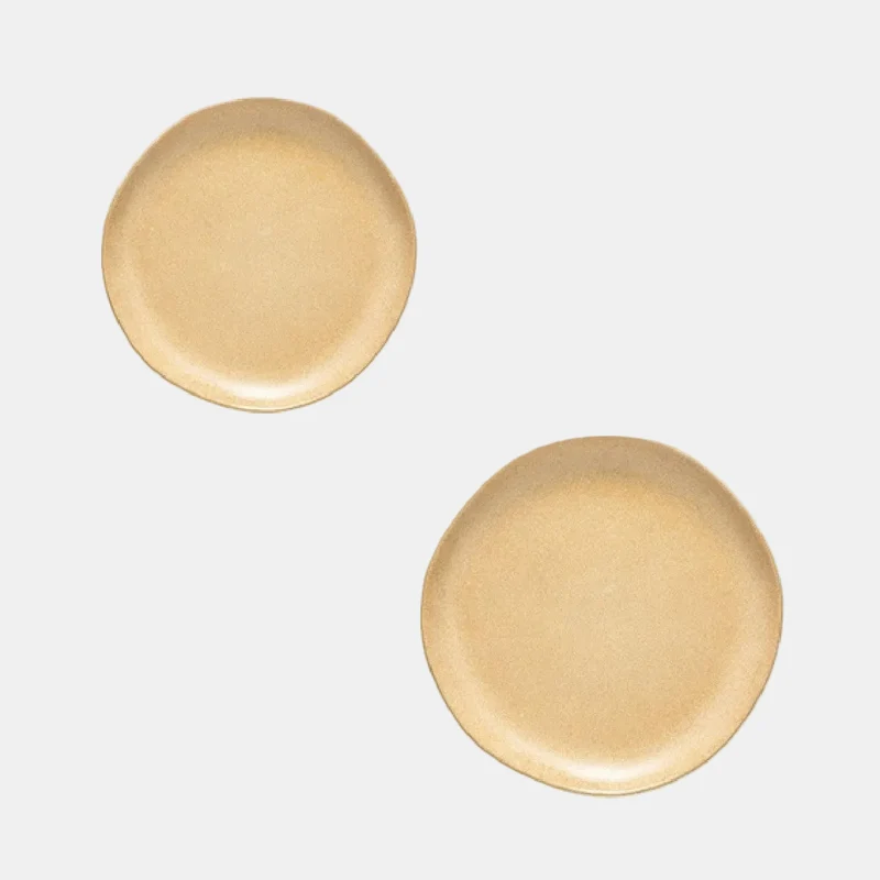 Plato Llano Livia Champagne. Varias medidas - 6 uds.