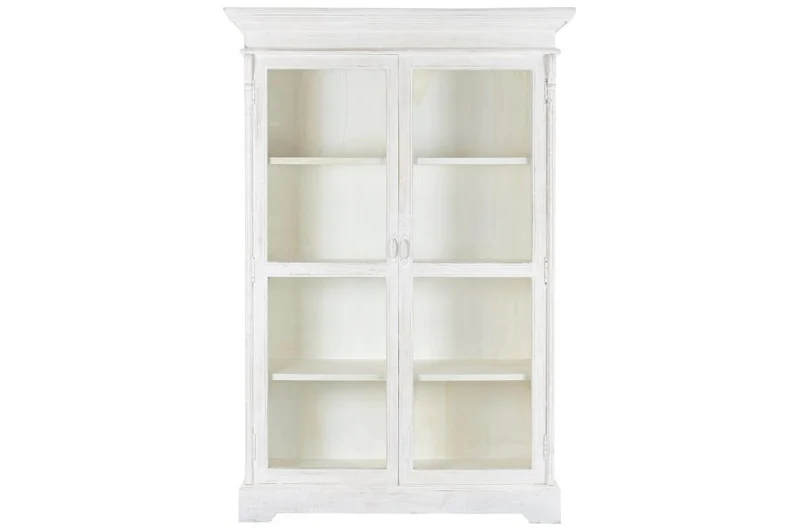 VITRINA MANGO 140X55X209 DECAPE BLANCO