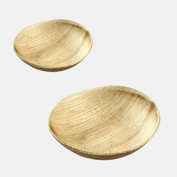 Mini bowl Areca de hoja de palma ø9 cm - 600 Uds.