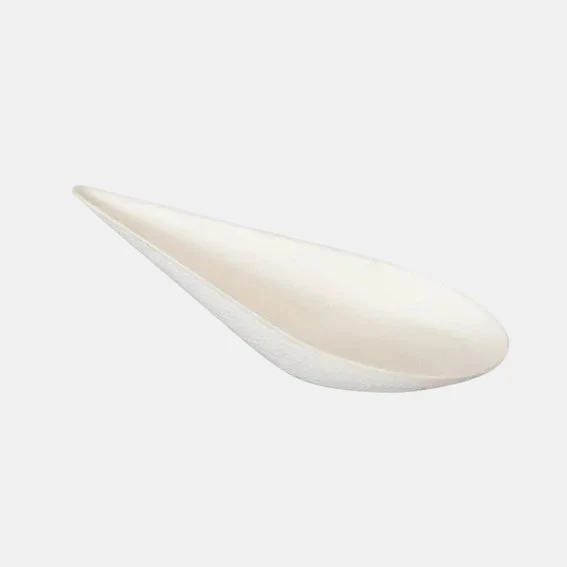Cuchara Gota para degustación pulpa de caña. 10,5 x 5,2 x 3 cm - 300 Uds.