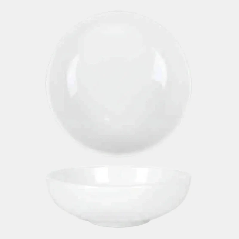 Bowl de porcelana blanca recto Hygge. ø10 cm - 12 Uds.