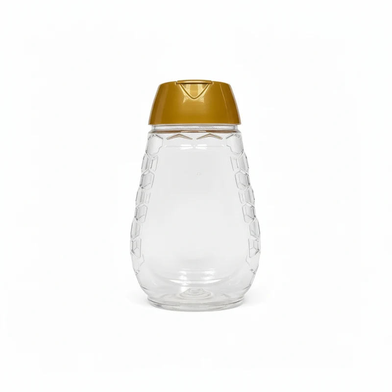 Bote PET Miel Panal Antigoteo 250 ml (350 Gr)