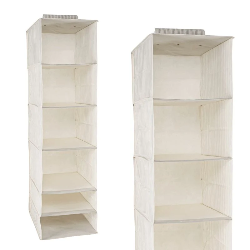ORGANIZADOR ARMARIO RAYAS BEIGE