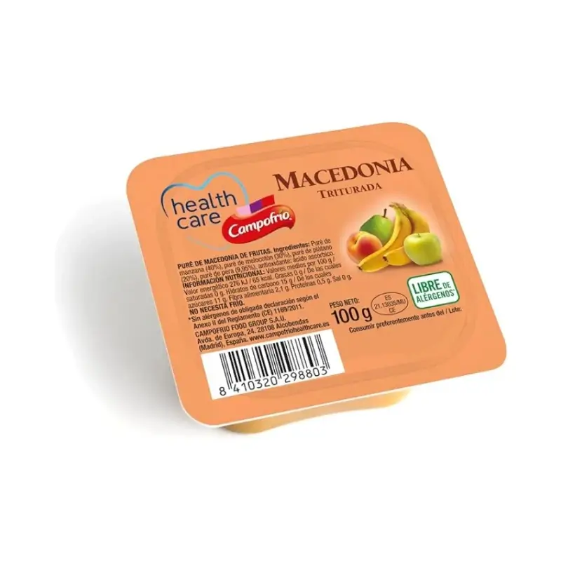 Health Care Campofrio Macedonia Triturado 100 gr x 12 unidades