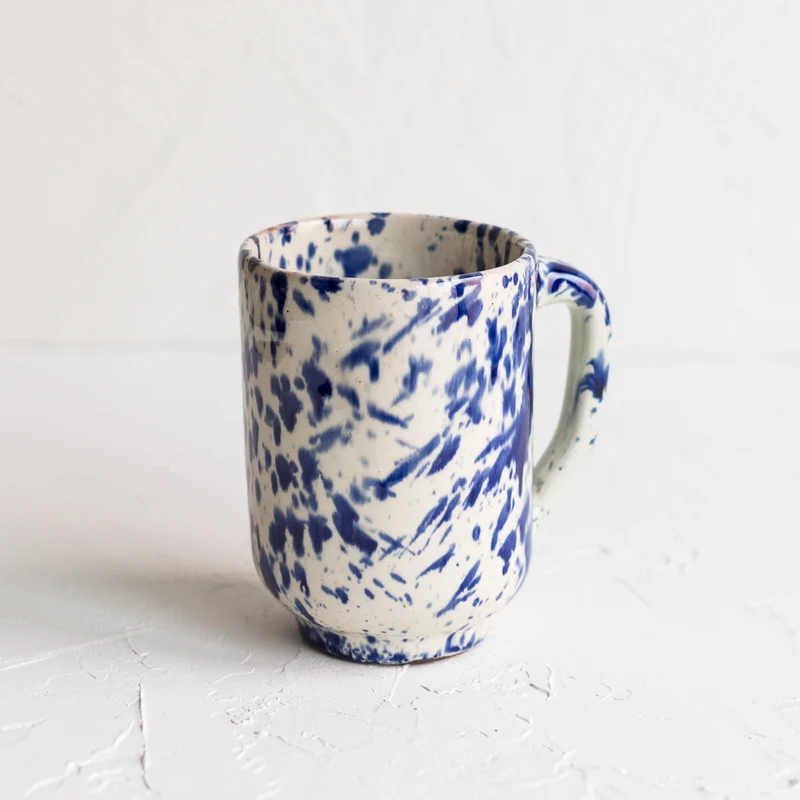 Jarra Cerámica de Úbeda Pintas Azules
