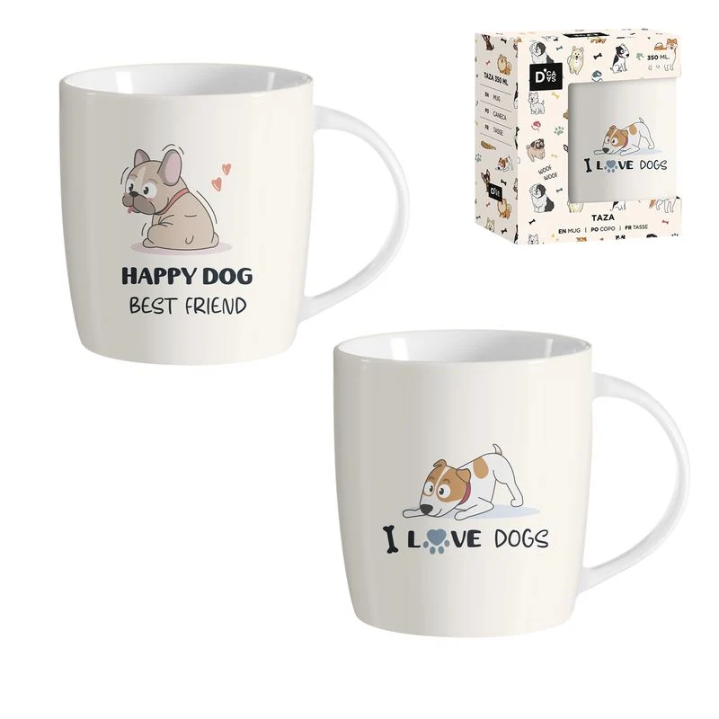 MUG 350ML MASCOTAS