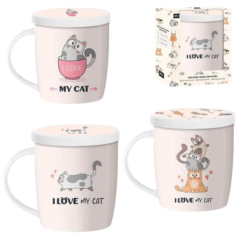 TISANA 350ML CON FILTRO MASCOTAS