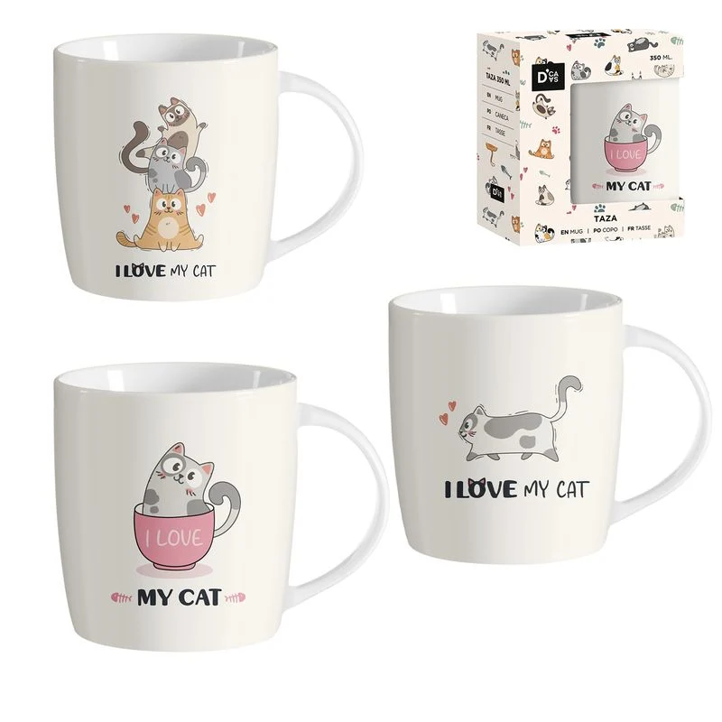 MUG 350ML MASCOTAS