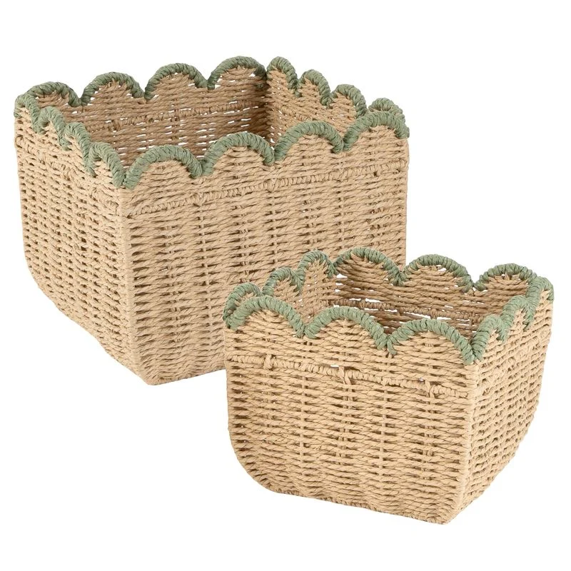 CESTA BICOLOR VERDE