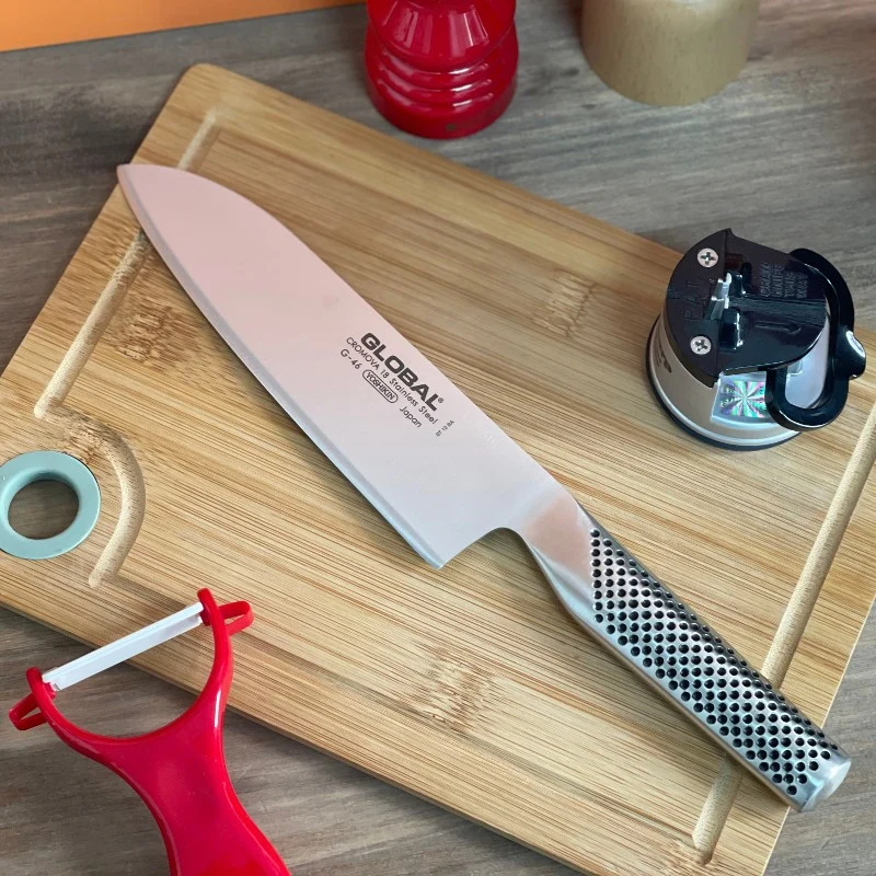 Cuchillo Santoku Global G-46 | Hoja 18 cm | Serie G