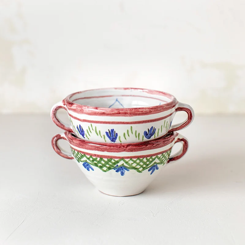 Taza Consomé Cerámica Cáceres