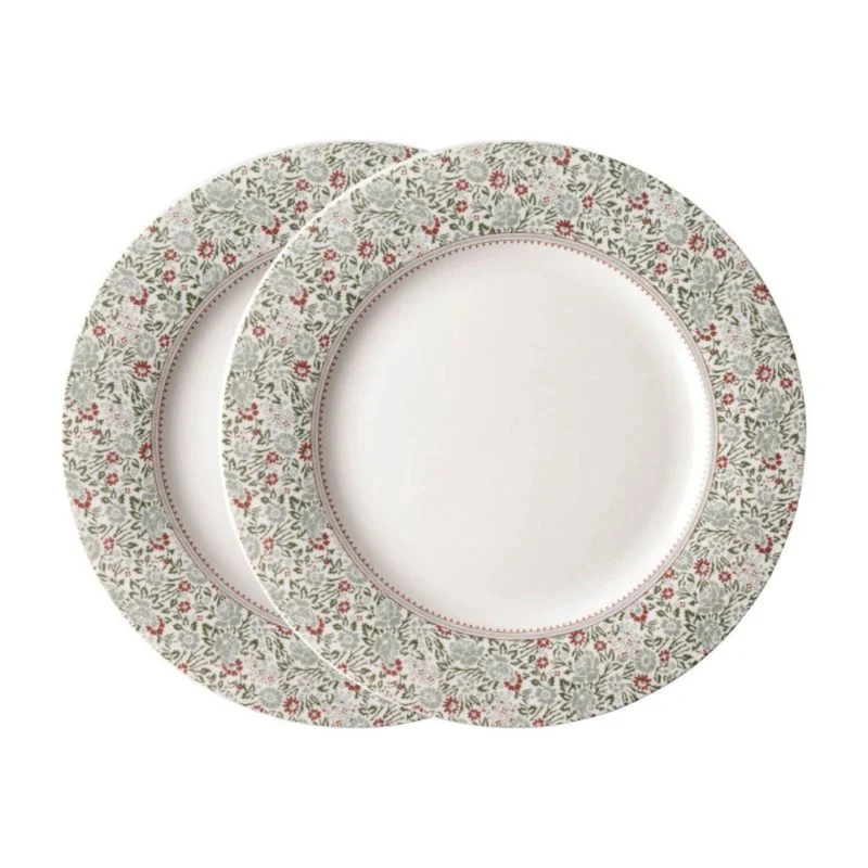 Set de platos de porcelana Wild Clematis Laura Ashley