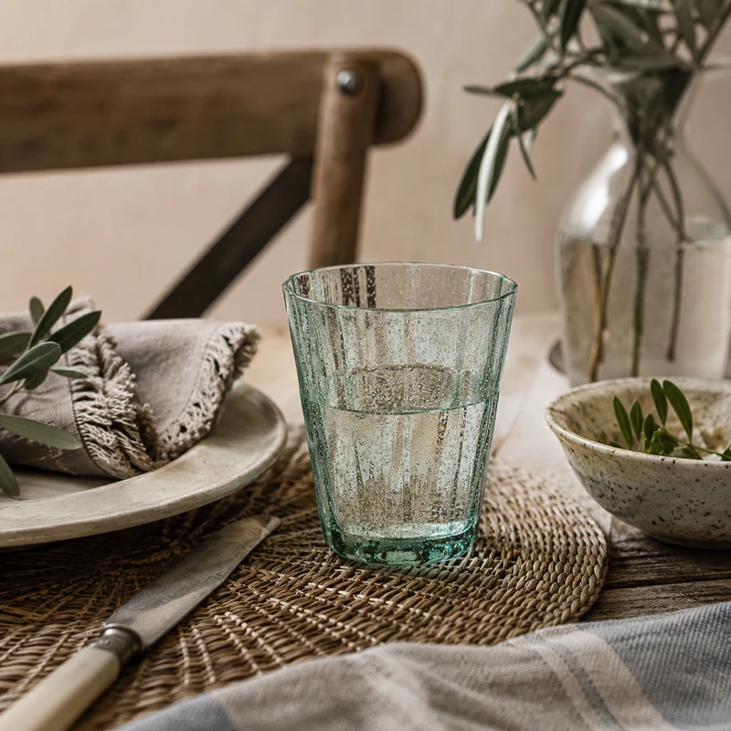Vasos de cristal Glass Laura Ashley