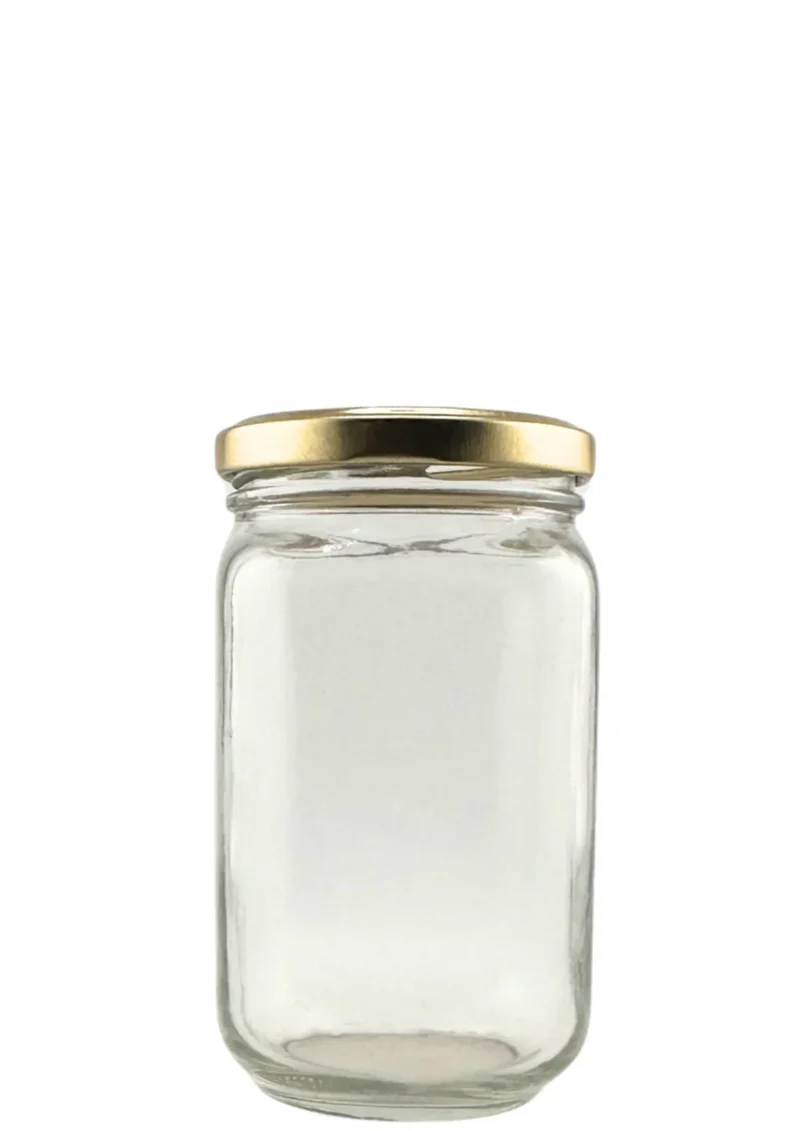 🫙 Tarro de Cristal Square 12 OZ 370 ml Twist-Off 66