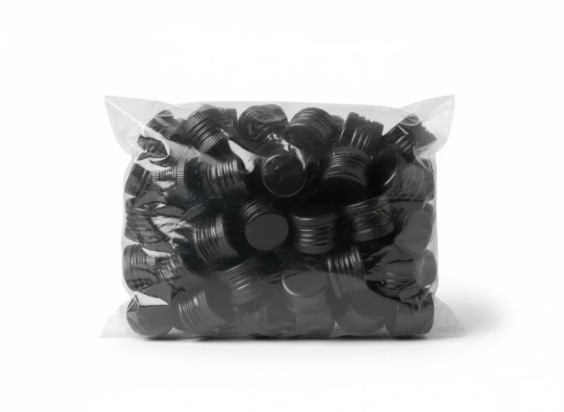 ⚫Tapón Pilfer 31.5 X 24 Negro Prefilatado