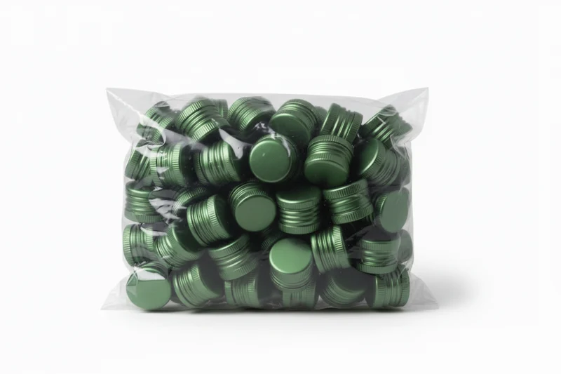 🟢Tapón Pilfer 31.5 X 24 Verde Prefilatado