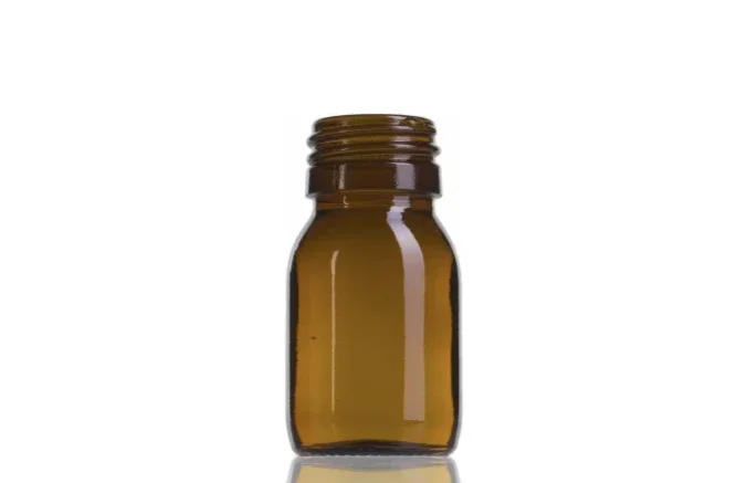 Frasco de Cristal Topacio 20 ml Rosca PP28