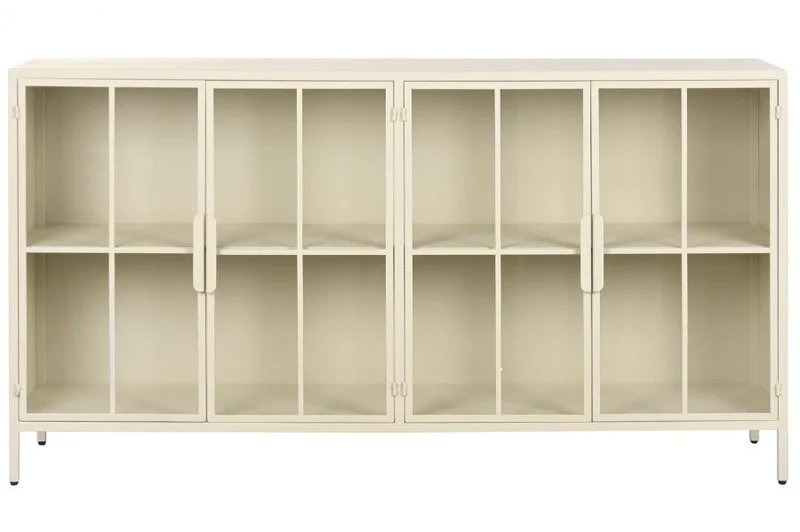 BUFFET METAL 150X40X80 2 PUERTAS 1 ESTANTE