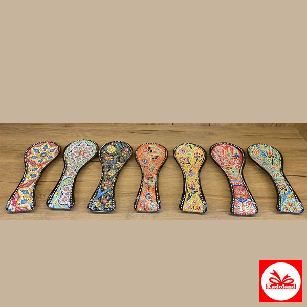 Çini Desenli Kaşık Altlığı 24 cm