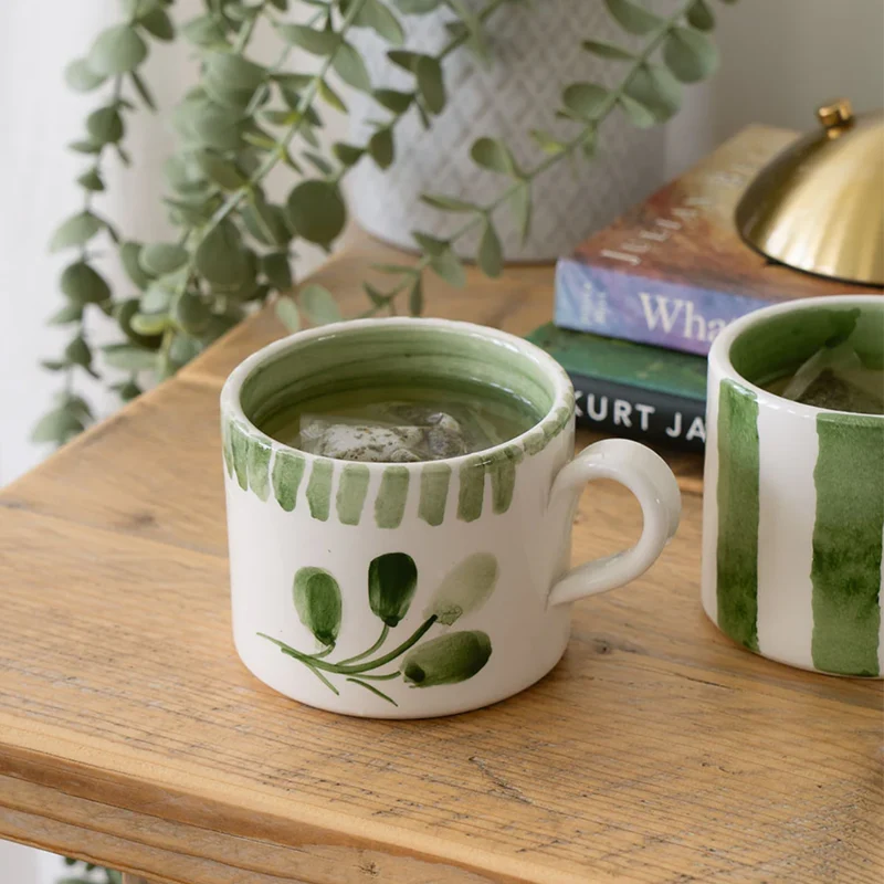Taza cerámica tipo mug Flora Selbra
